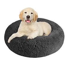 Cama Perro Mediana Gris Oscura 70 cm